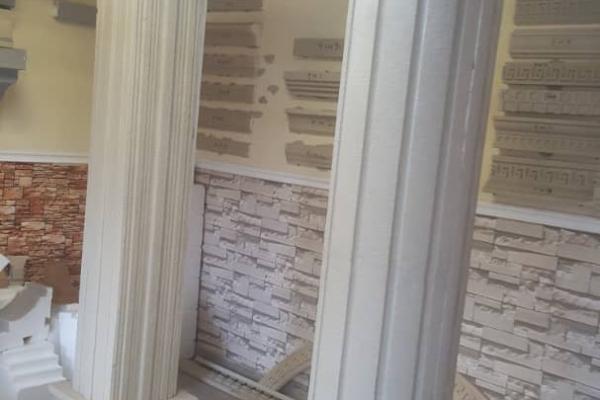Polystyrene Column Facade